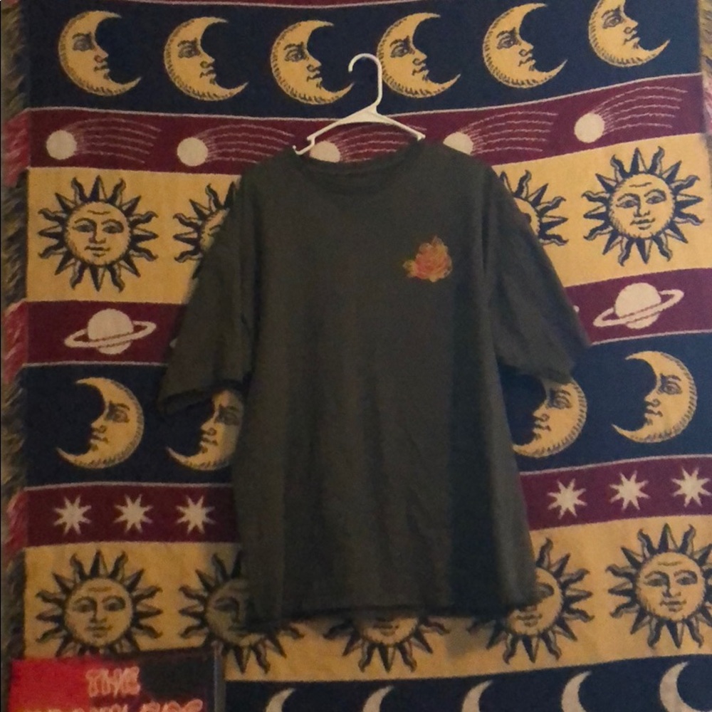 OBEY Forest green front and back logo tee